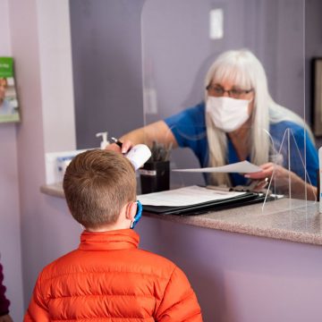 Dental Staff following Safety Protocols