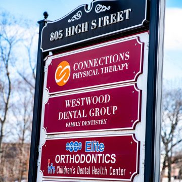 Westwood Dental Group sign board